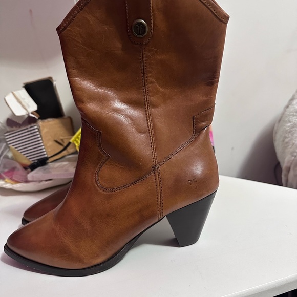 Frye June Western Boot Sz 9 - Picture 2 of 9
